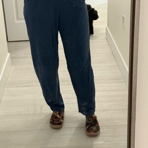 M X M Matthildur teal blue lantern pants